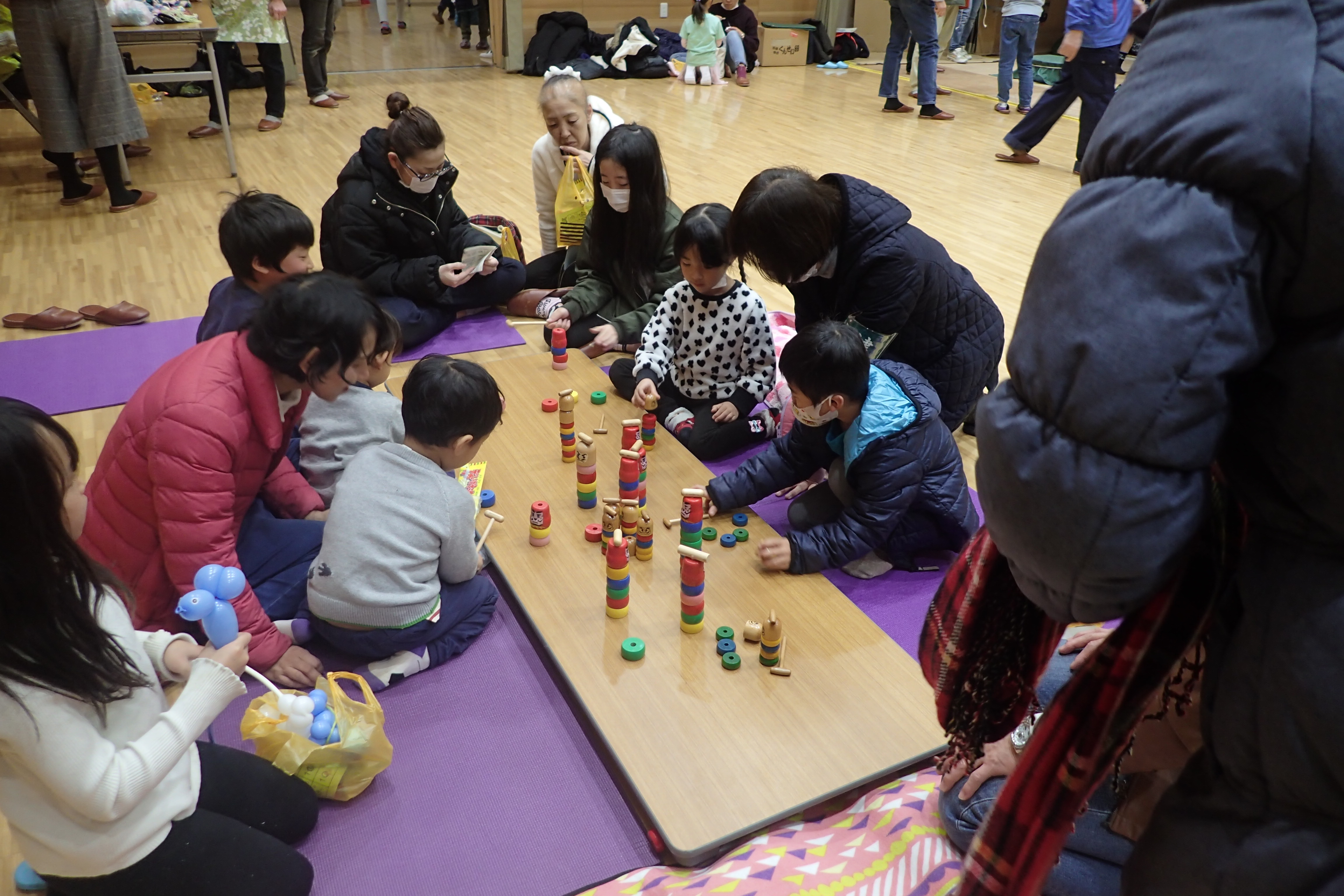 親子餅つき・昔遊び大会2