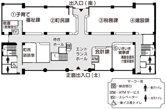 本庁舎1階