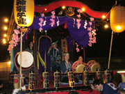 幸神神社のお祭りにて