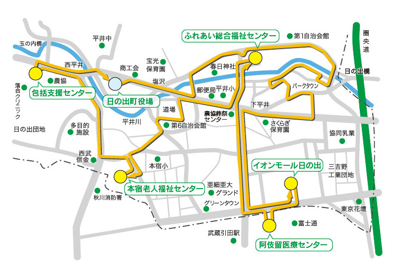 平井経路マップ