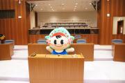 議場の写真